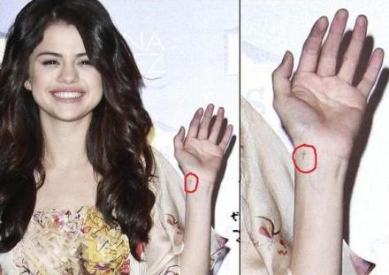 We're not sure if it's a tattoo birthmark she draw it with a pen you judge